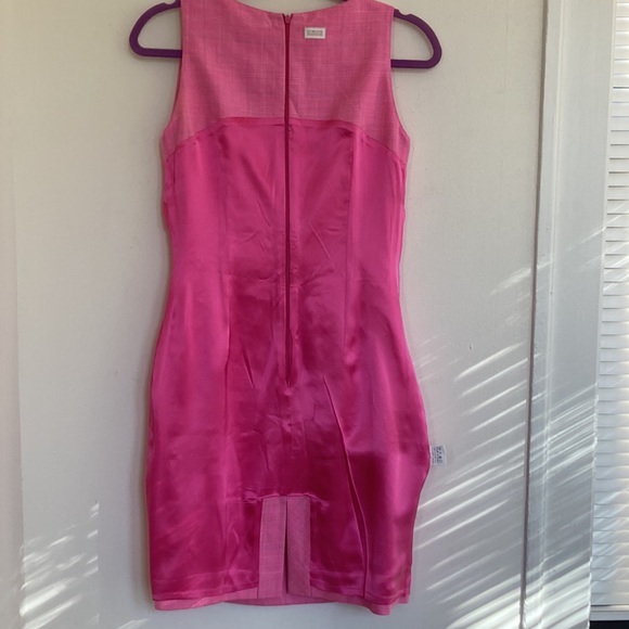 Kiton Napoli Womens Dress Sz 6 Cashmere Silk Linen Luxury Italian Pink Executive - Picture 13 of 16